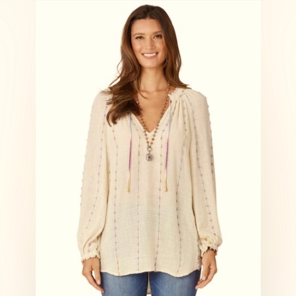 Democracy Tops - Gorgeous Democracy V-Neck Tunic - never worn, NWT